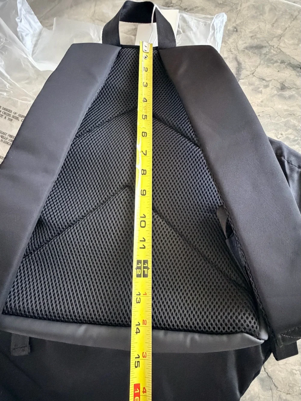 Givenchy Black Nylon Parfums Backpack